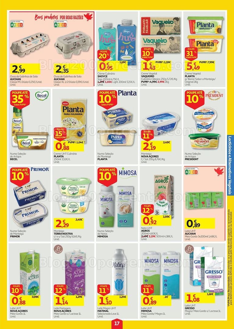 Antevisão Folheto AUCHAN Super Poupança Promoções de 8 a 14 outubro
