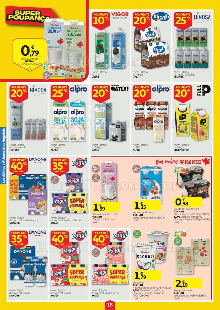 Antevisão Folheto AUCHAN Super Poupança Promoções de 8 a 14 outubro