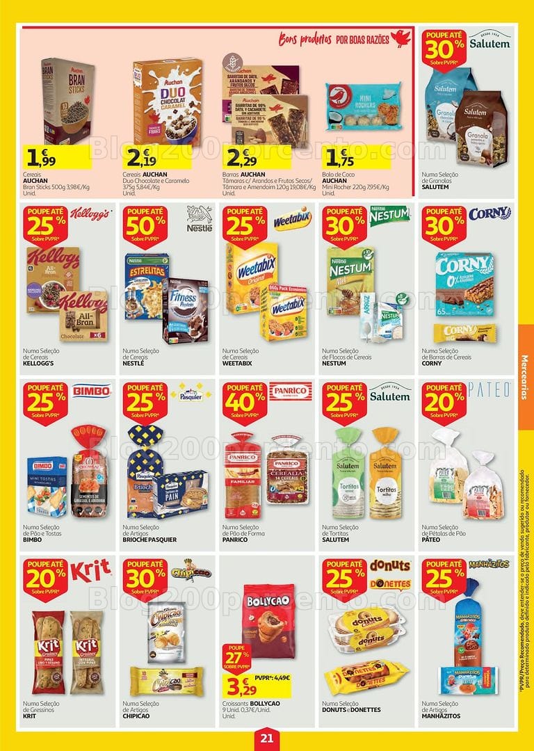Antevisão Folheto AUCHAN Super Poupança Promoções de 8 a 14 outubro