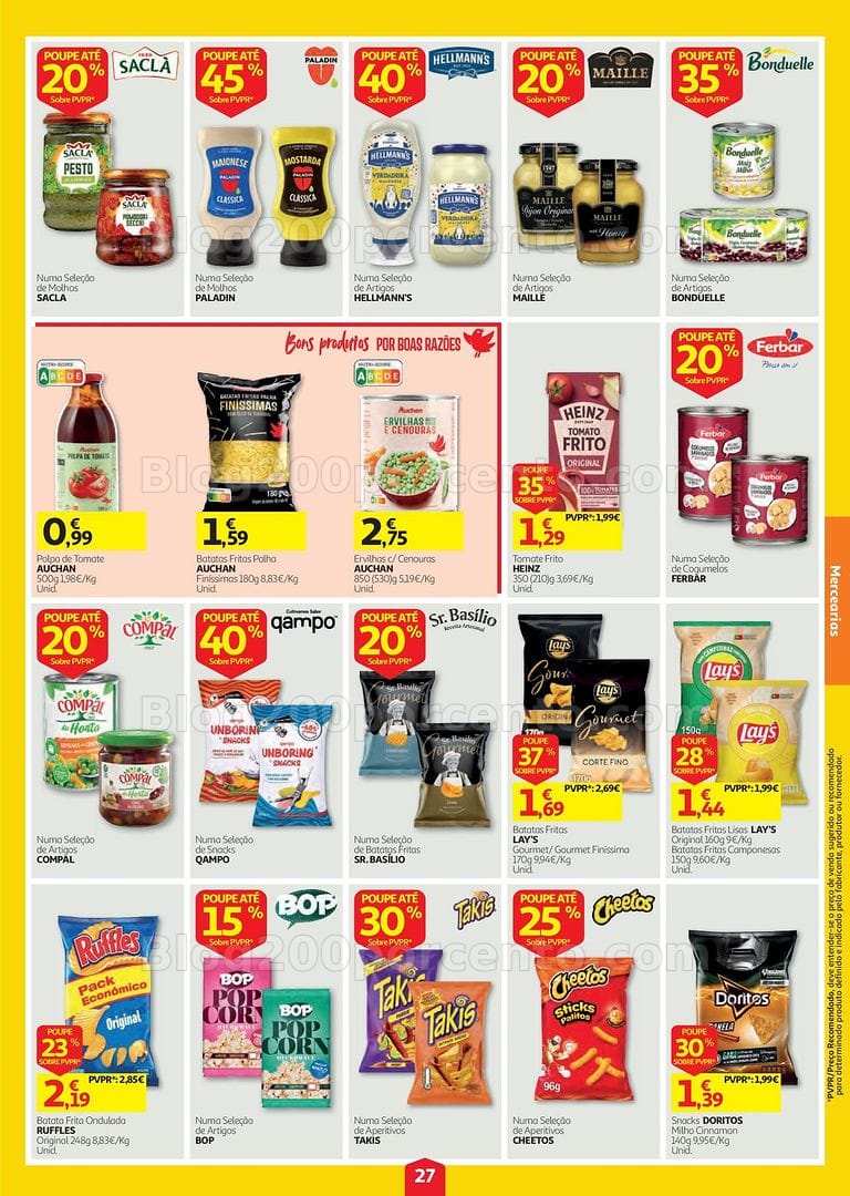 Antevisão Folheto AUCHAN Super Poupança Promoções de 8 a 14 outubro