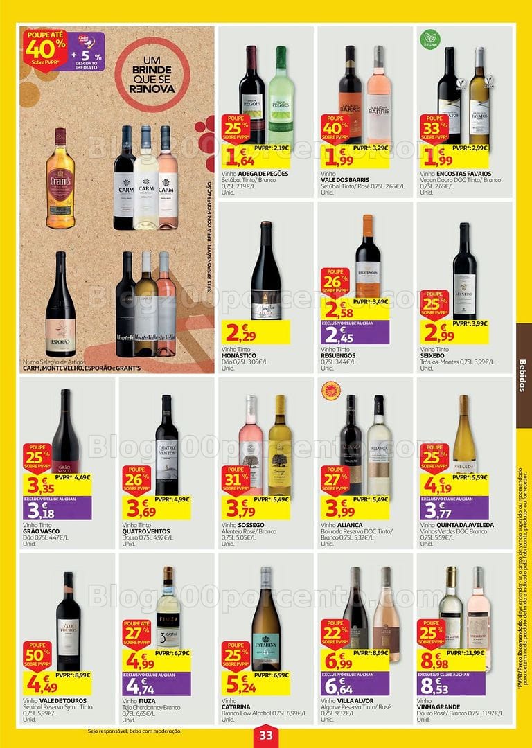 Antevisão Folheto AUCHAN Super Poupança Promoções de 8 a 14 outubro