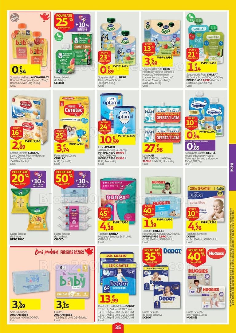 Antevisão Folheto AUCHAN Super Poupança Promoções de 8 a 14 outubro