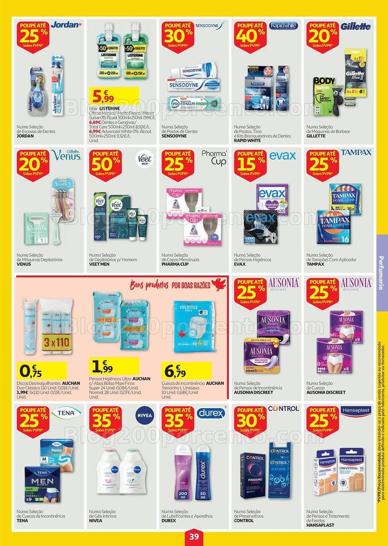 Antevisão Folheto AUCHAN Super Poupança Promoções de 8 a 14 outubro