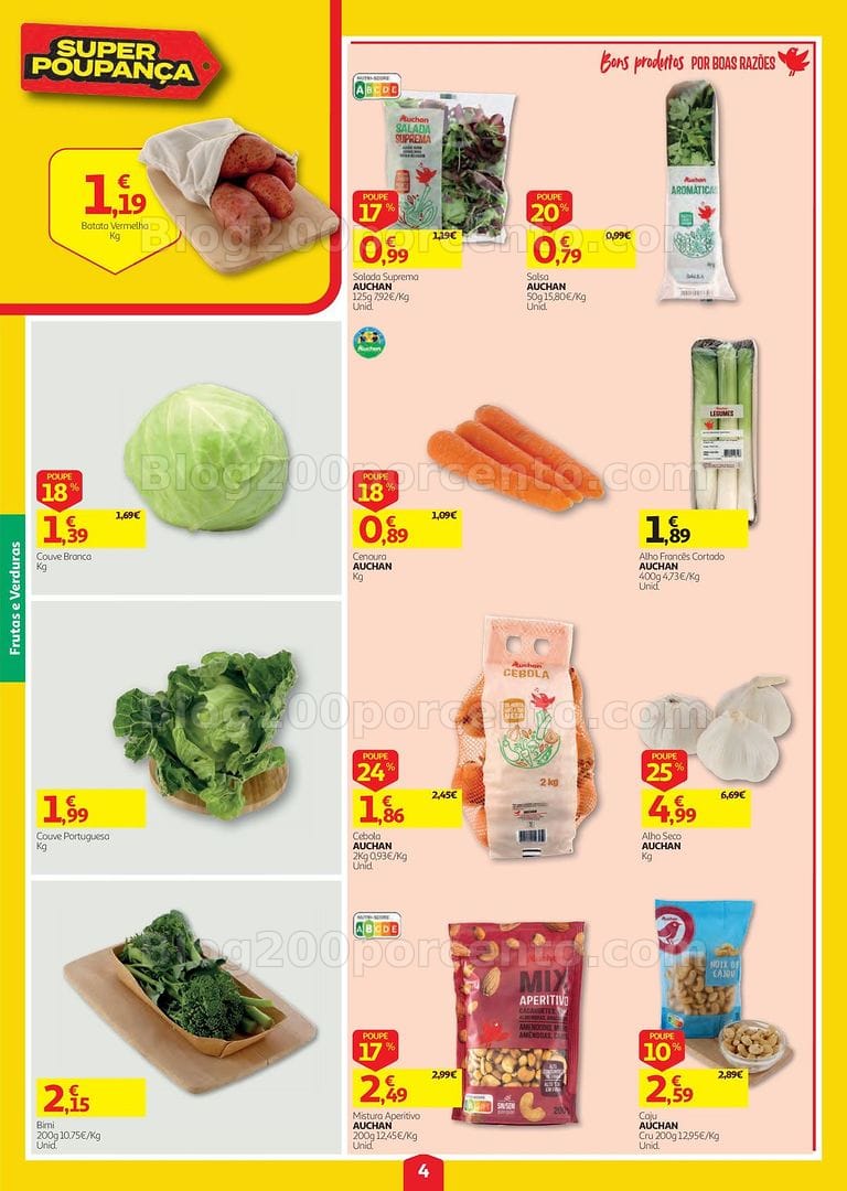 Antevisão Folheto AUCHAN Super Poupança Promoções de 8 a 14 outubro