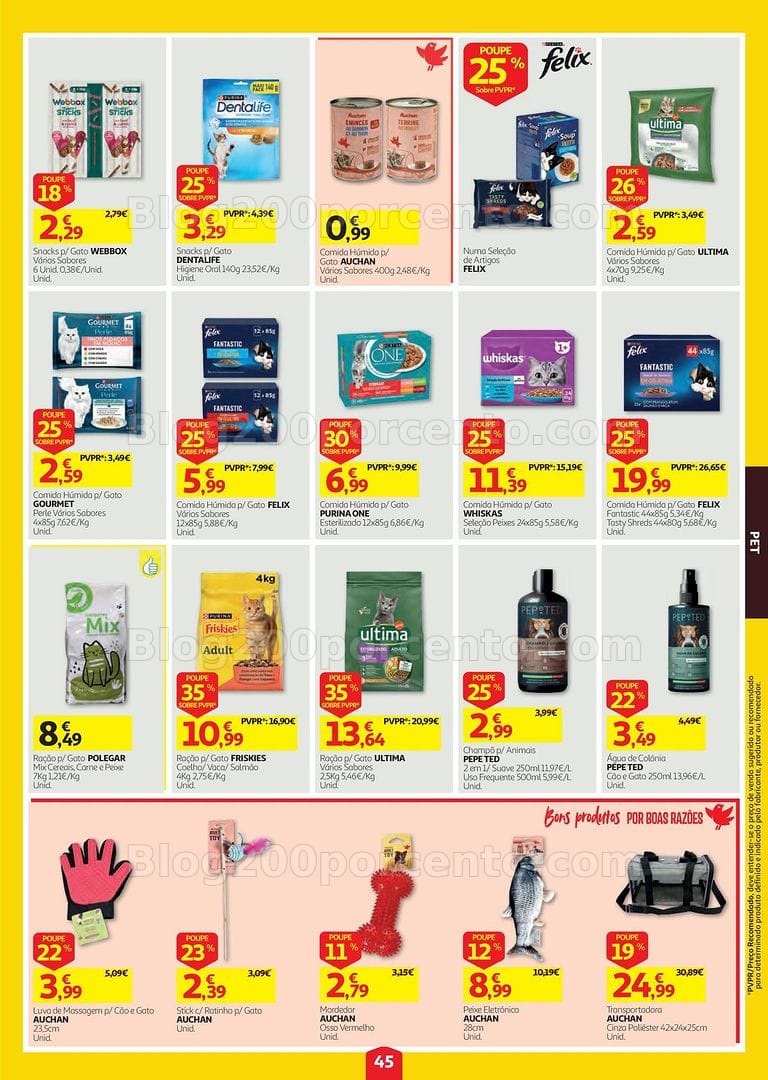 Antevisão Folheto AUCHAN Super Poupança Promoções de 8 a 14 outubro