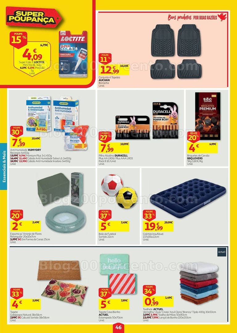 Antevisão Folheto AUCHAN Super Poupança Promoções de 8 a 14 outubro