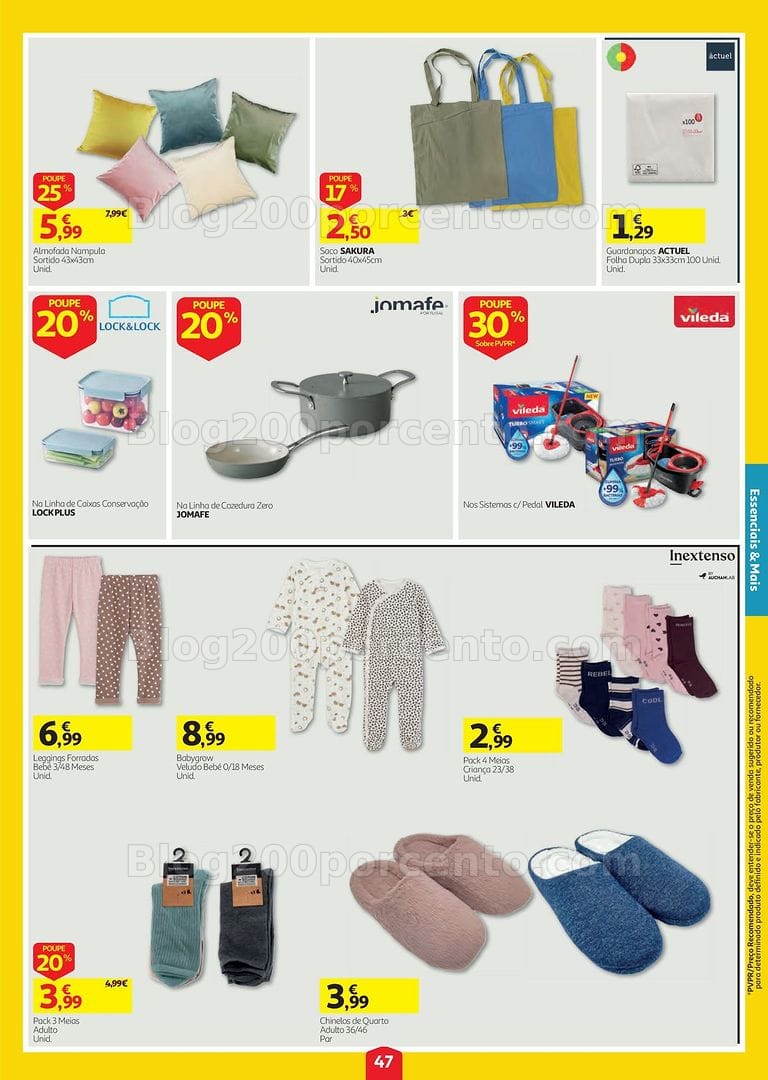 Antevisão Folheto AUCHAN Bazar Super Poupança Promoções de 8 a 14 outubro