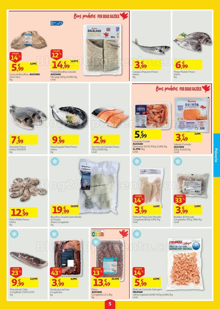 Antevisão Folheto AUCHAN Super Poupança Promoções de 8 a 14 outubro
