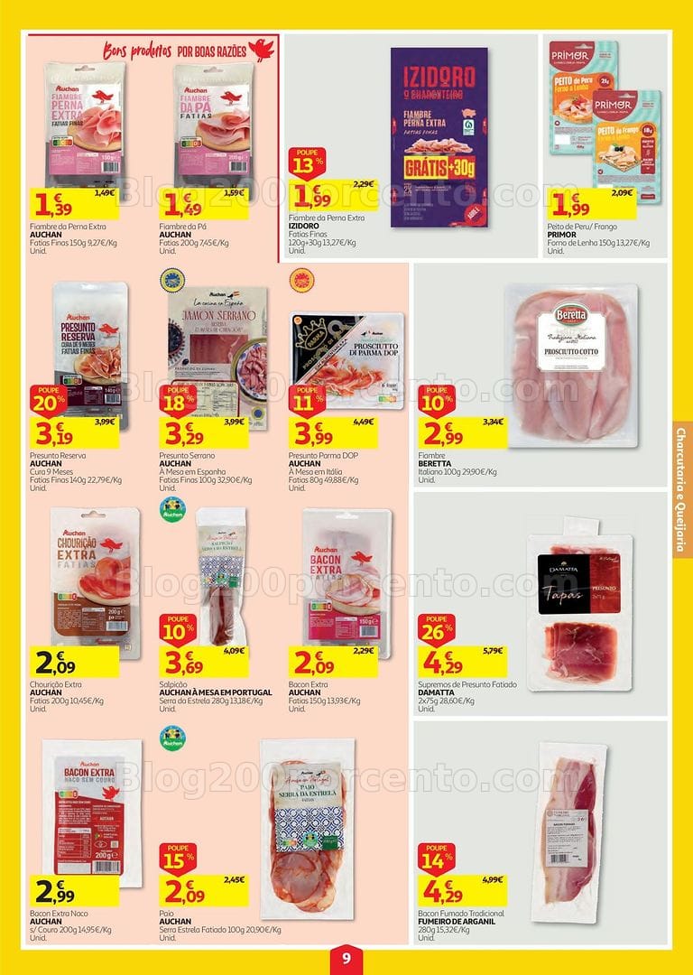 Antevisão Folheto AUCHAN Super Poupança Promoções de 8 a 14 outubro