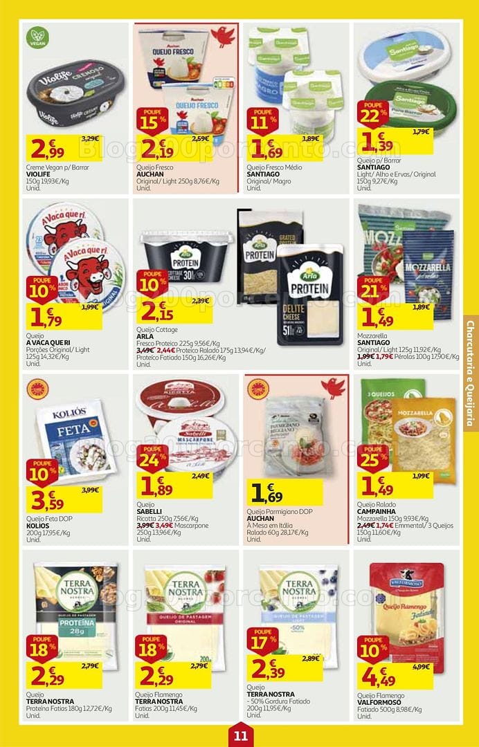 Antevisão Folheto AUCHAN Super Poupança Promoções de 15 a 21 outubro