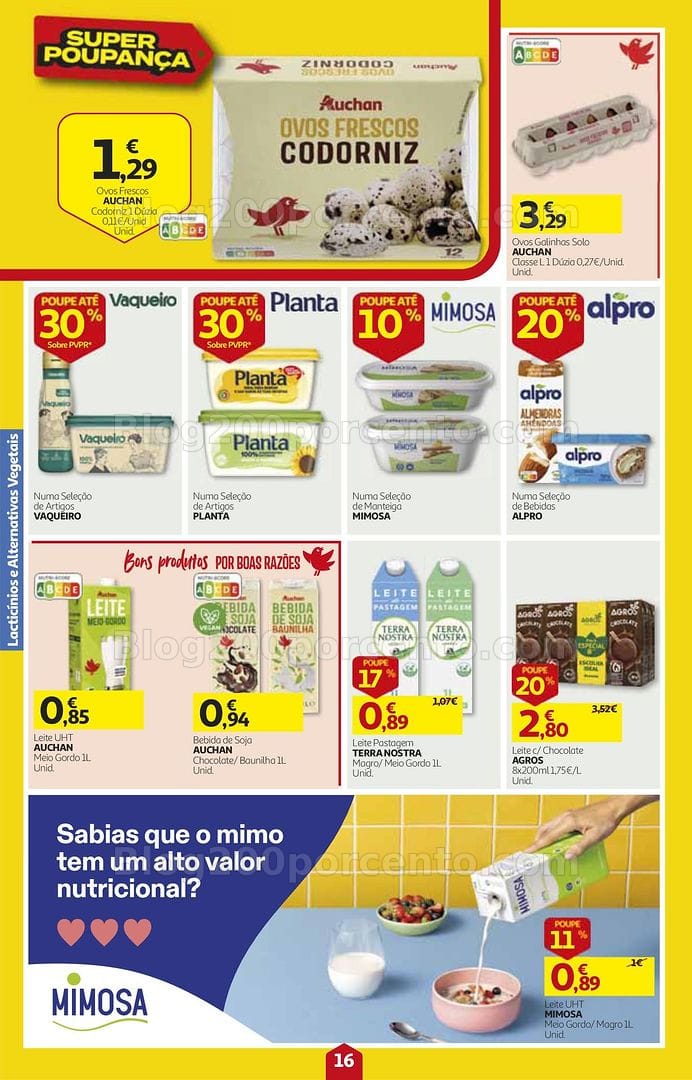 Antevisão Folheto AUCHAN Super Poupança Promoções de 15 a 21 outubro