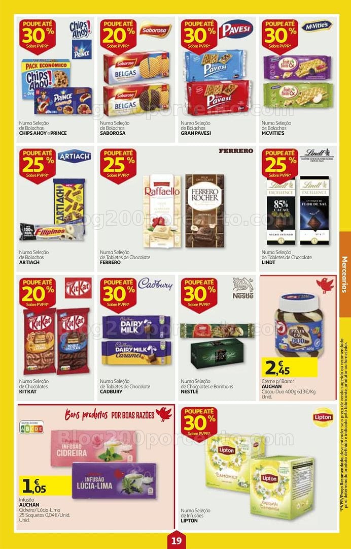 Antevisão Folheto AUCHAN Super Poupança Promoções de 15 a 21 outubro