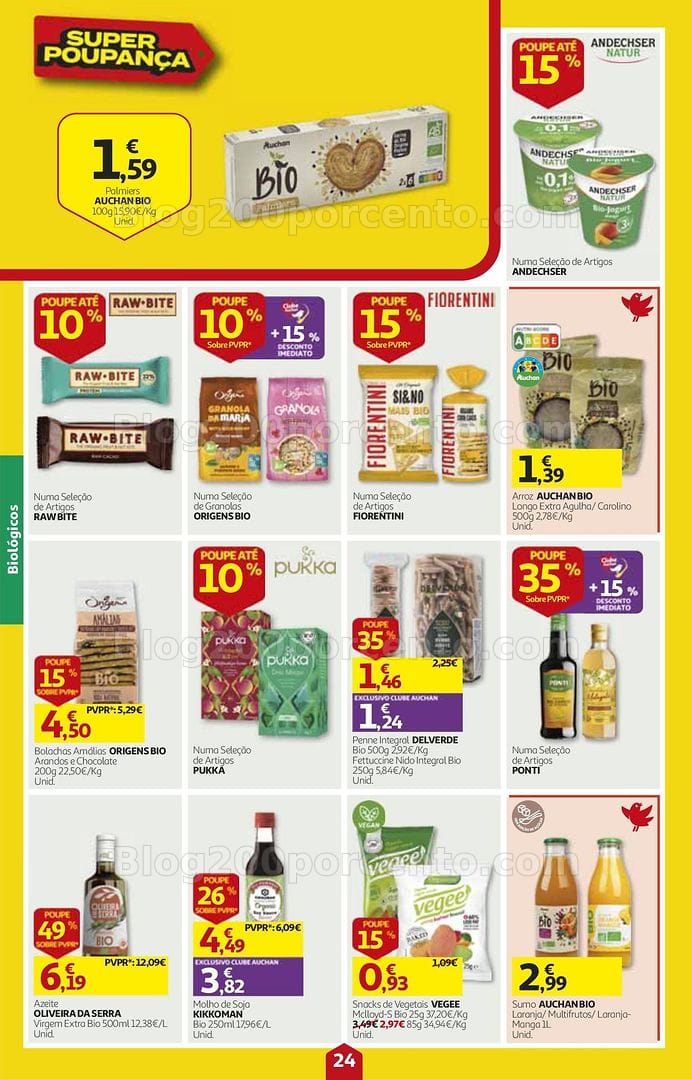 Antevisão Folheto AUCHAN Super Poupança Promoções de 15 a 21 outubro