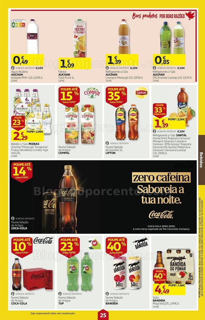 Antevisão Folheto AUCHAN Super Poupança Promoções de 15 a 21 outubro