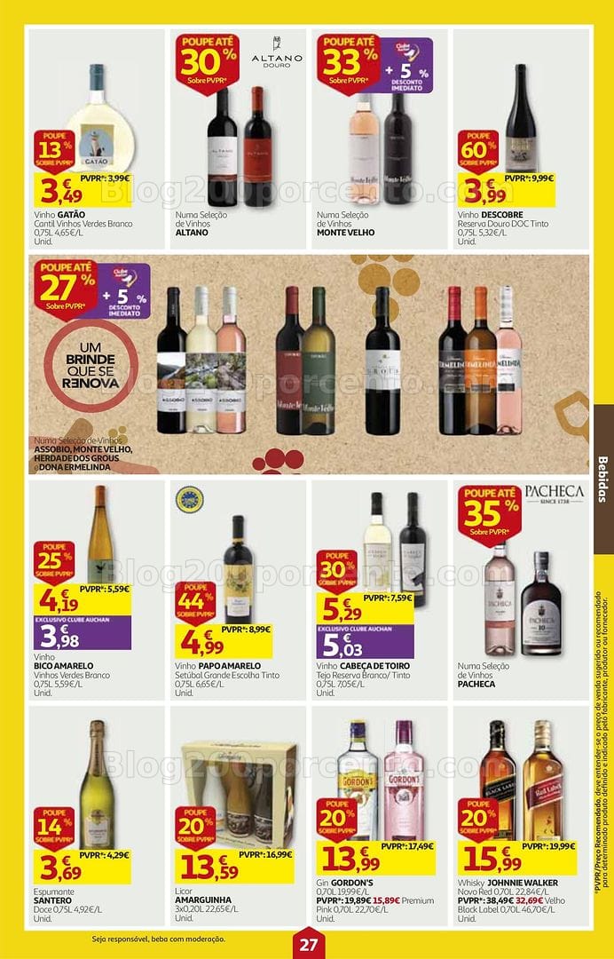 Antevisão Folheto AUCHAN Super Poupança Promoções de 15 a 21 outubro