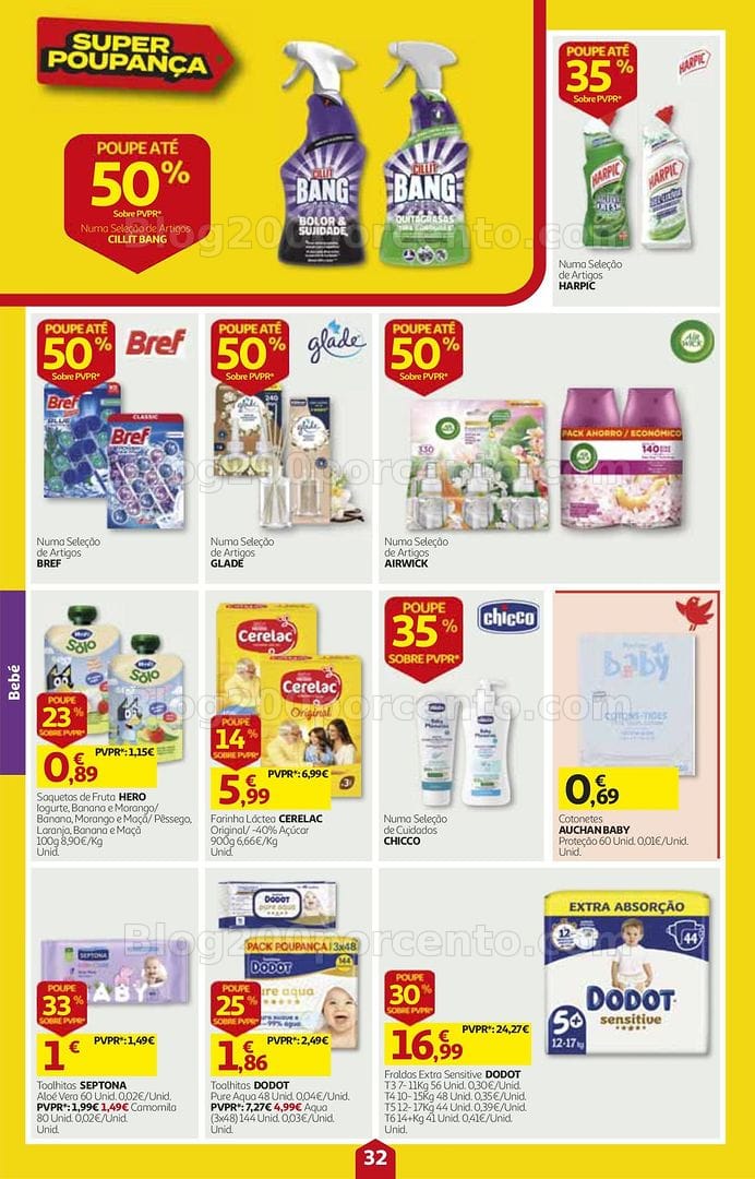 Antevisão Folheto AUCHAN Super Poupança Promoções de 15 a 21 outubro