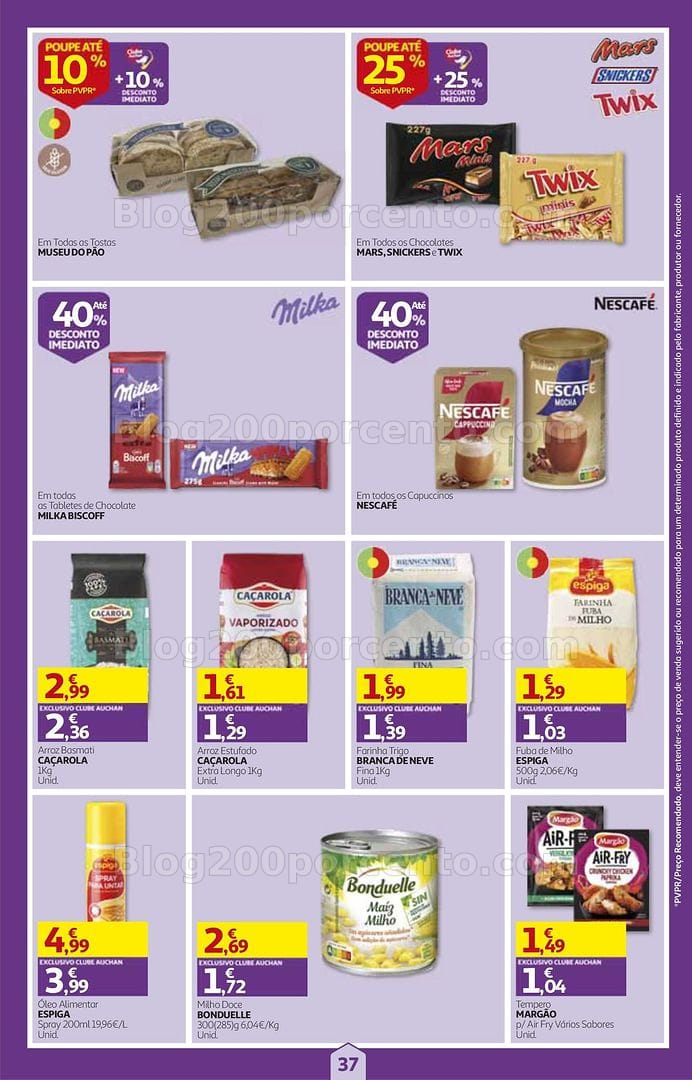 Antevisão Folheto AUCHAN Super Poupança Promoções de 15 a 21 outubro
