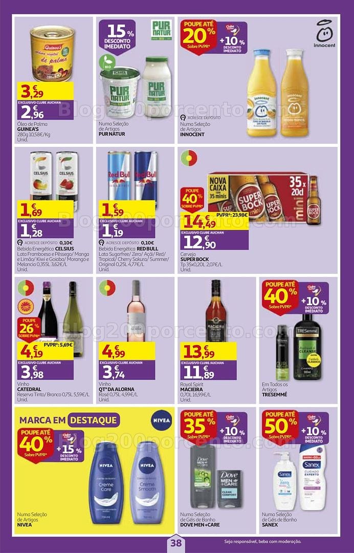 Antevisão Folheto AUCHAN Super Poupança Promoções de 15 a 21 outubro