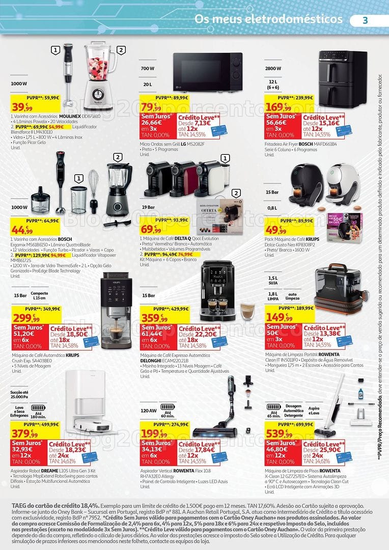 Antevisão Folheto AUCHAN Tecnologia Promoções de 7 a 31 outubro