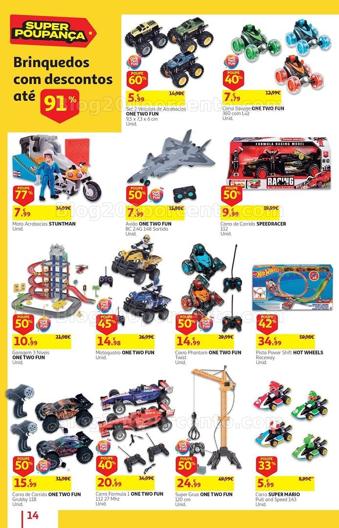 Antevisão Folheto AUCHAN Ofertas Brinquedos até 91% de desconto - 7 a 20 outubro