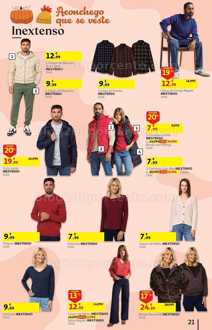 Antevisão Folheto AUCHAN Tudo de 1 a 10 euros - 7 a 20 outubro