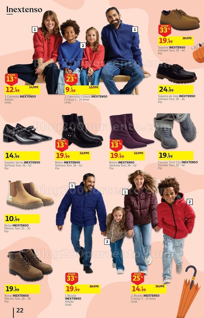 Antevisão Folheto AUCHAN Tudo de 1 a 10 euros - 7 a 20 outubro