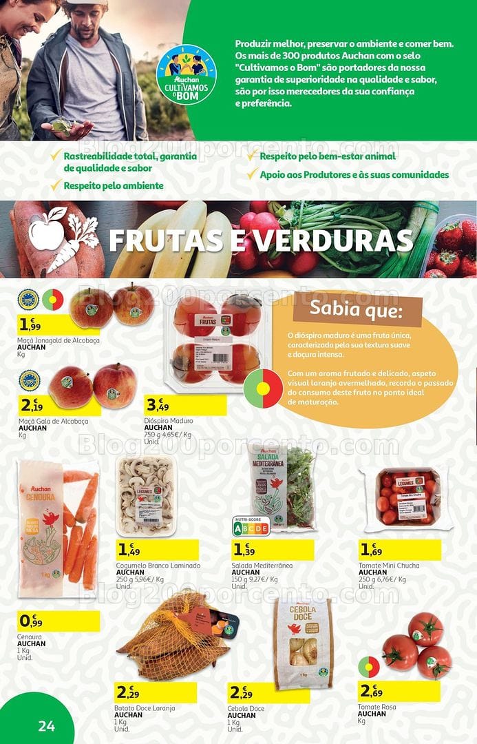Antevisão Folheto AUCHAN Tudo de 1 a 10 euros - 7 a 20 outubro