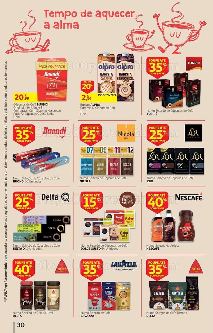 Antevisão Folheto AUCHAN Tudo de 1 a 10 euros - 7 a 20 outubro