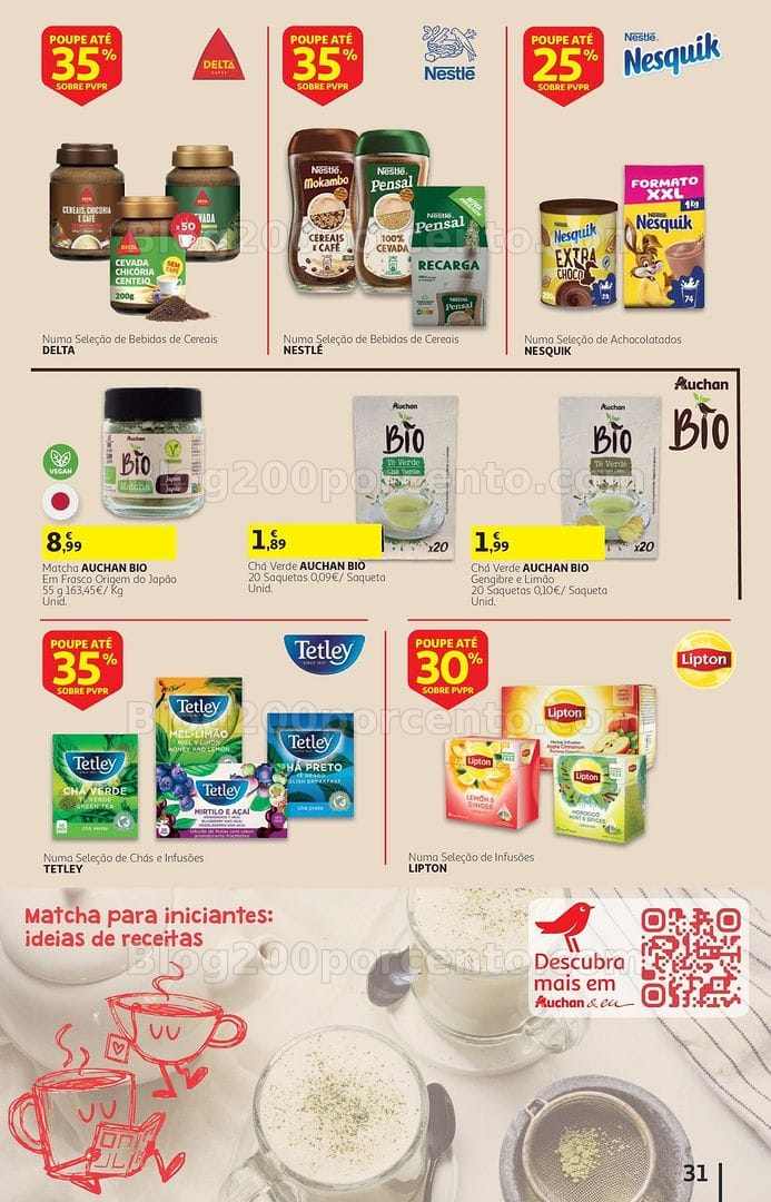 Antevisão Folheto AUCHAN Tudo de 1 a 10 euros - 7 a 20 outubro