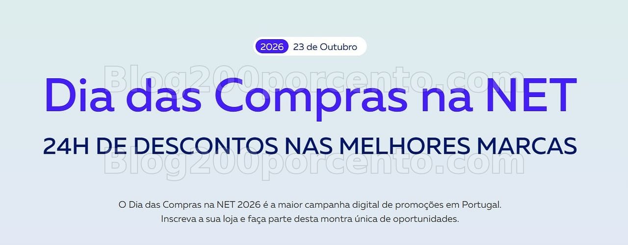 ALERTA - Dia das Compras na Net - 24 h de promoções online - só 23 outubro!