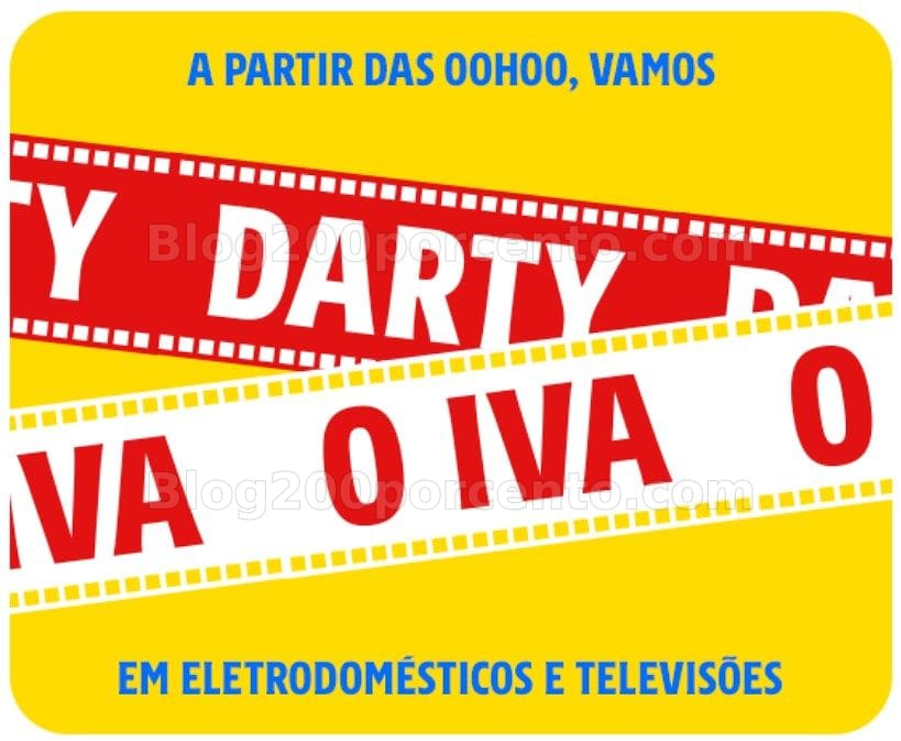 ALERTA - Oferta do valor do Iva DARTY Promoções de 24 a 25 outubro