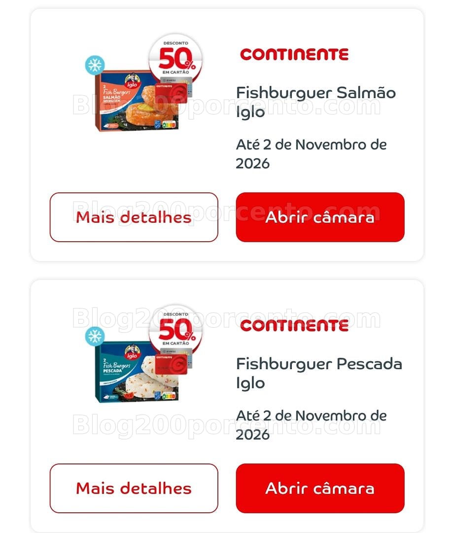 ALERTA - Novos Caça Produtos CONTINENTE Promoções de 20 outubro a 2 novembro
