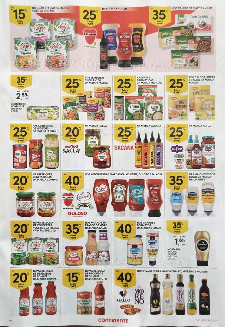 Antevisão Folheto CONTINENTE Promoções de 27 outubro a 2 novembro