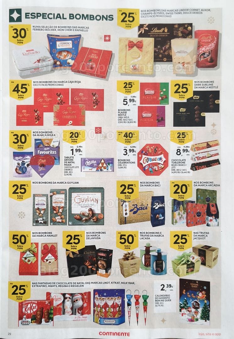Antevisão Folheto CONTINENTE Promoções de 27 outubro a 2 novembro