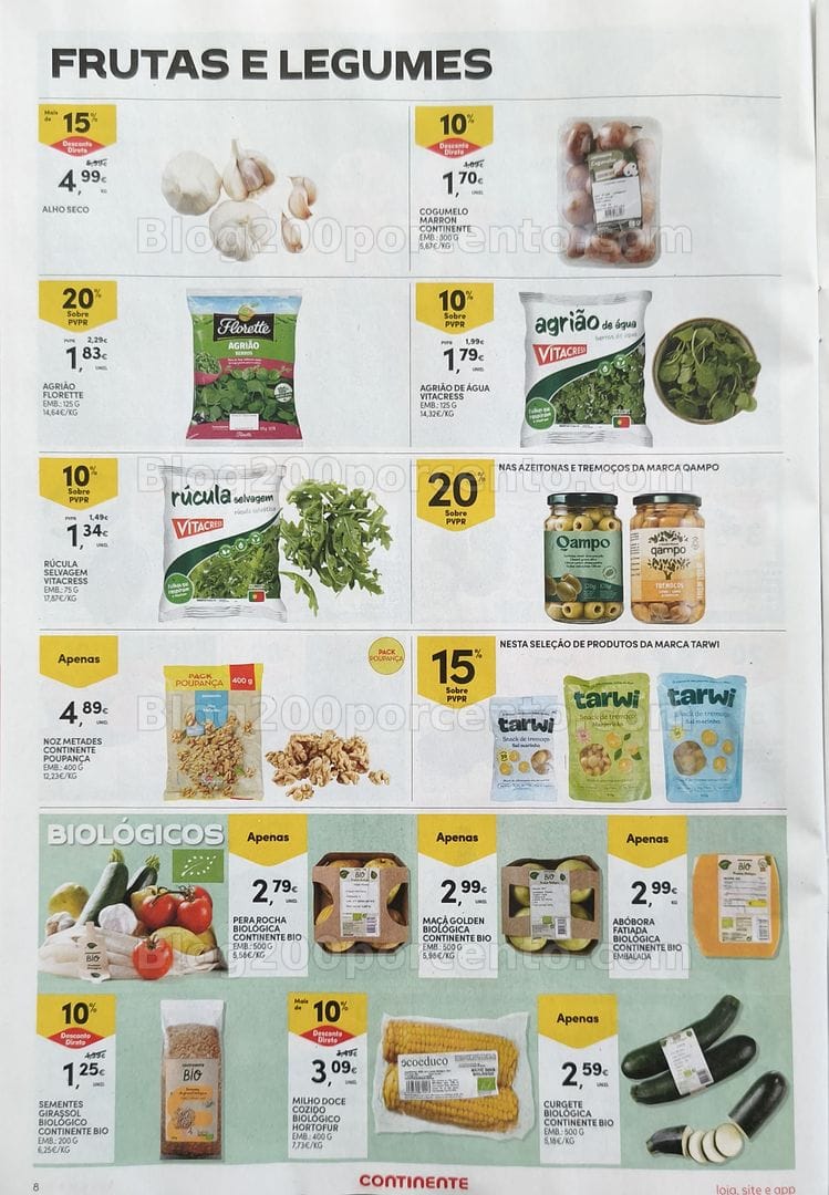 Antevisão Folheto CONTINENTE Promoções de 27 outubro a 2 novembro