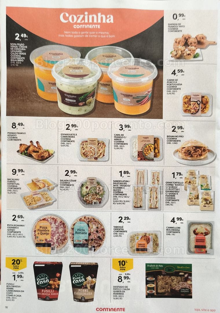 Antevisão Folheto CONTINENTE Promoções de 6 a 12 outubro