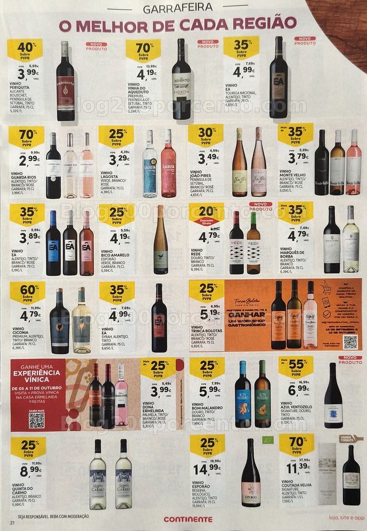 Antevisão Folheto CONTINENTE Promoções de 6 a 12 outubro