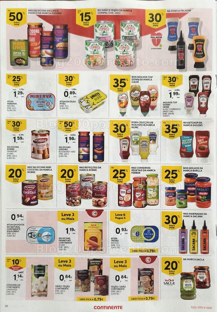 Antevisão Folheto CONTINENTE Promoções de 6 a 12 outubro
