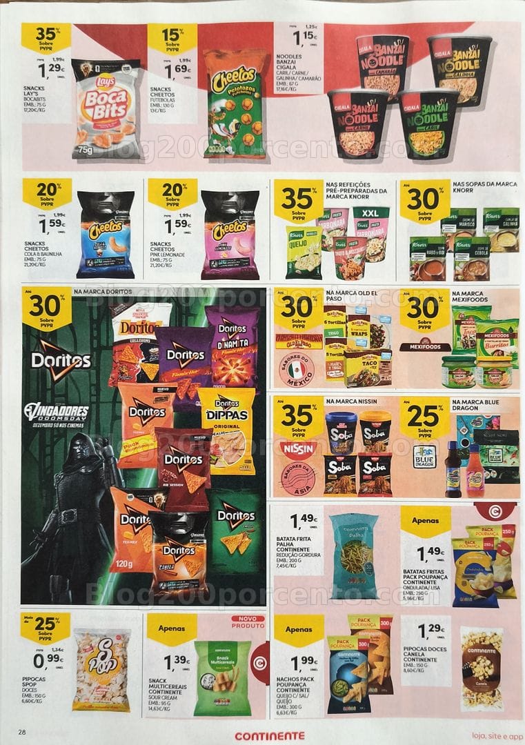 Antevisão Folheto CONTINENTE Promoções de 6 a 12 outubro