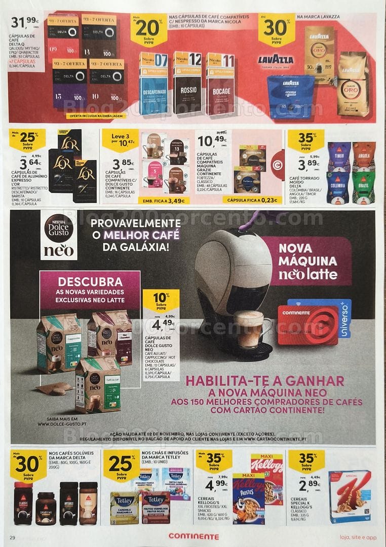 Antevisão Folheto CONTINENTE Promoções de 6 a 12 outubro
