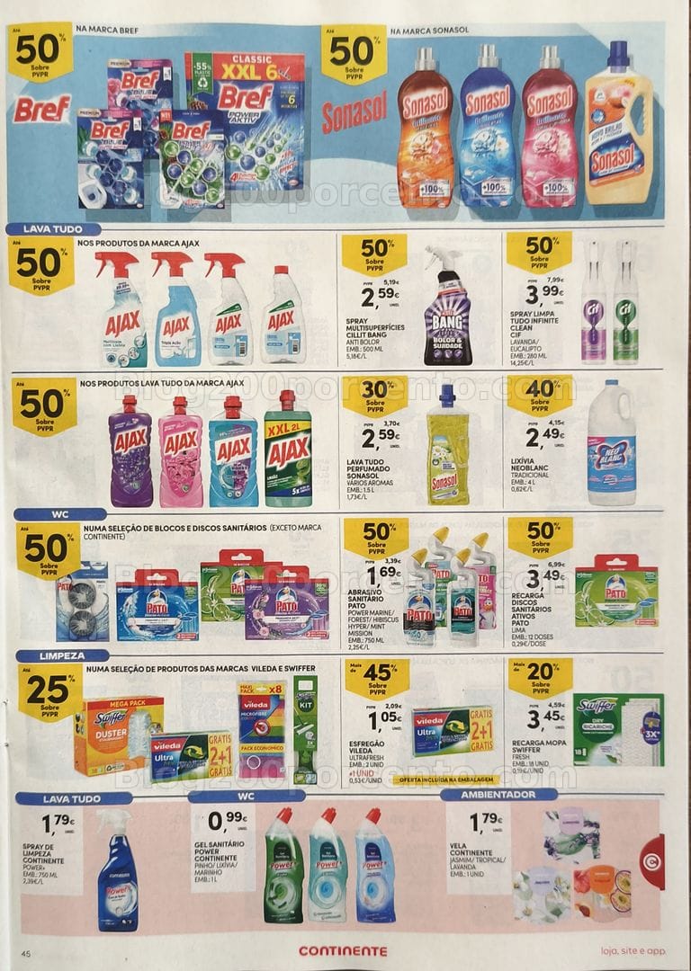 Antevisão Folheto CONTINENTE Promoções de 6 a 12 outubro