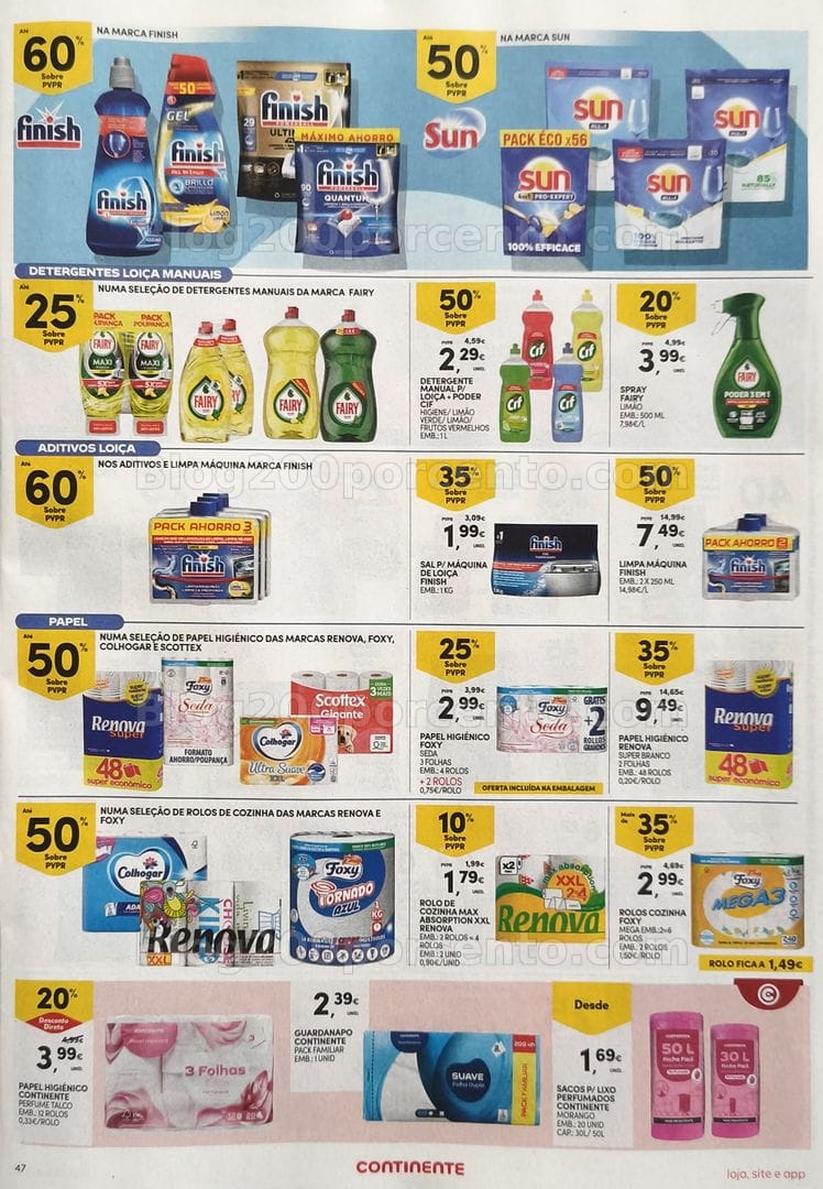 Antevisão Folheto CONTINENTE Promoções de 6 a 12 outubro