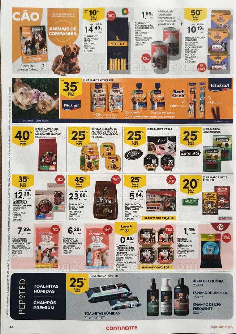 Antevisão Folheto CONTINENTE Promoções de 6 a 12 outubro