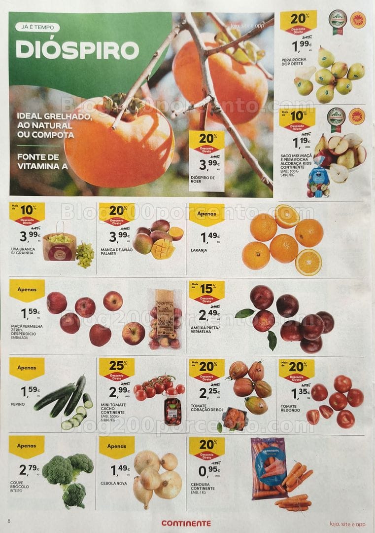Antevisão Folheto CONTINENTE Promoções de 6 a 12 outubro