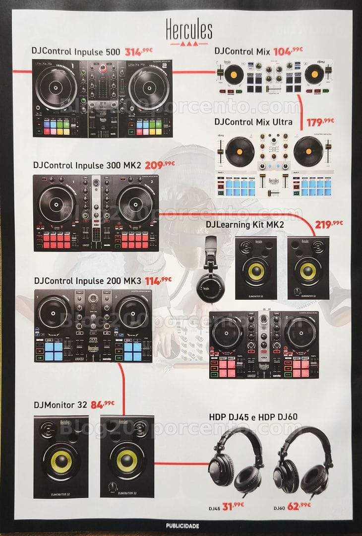 Antevisão Folheto FNAC Especial Instrumentos Musicais Promoções até 31 dezembro