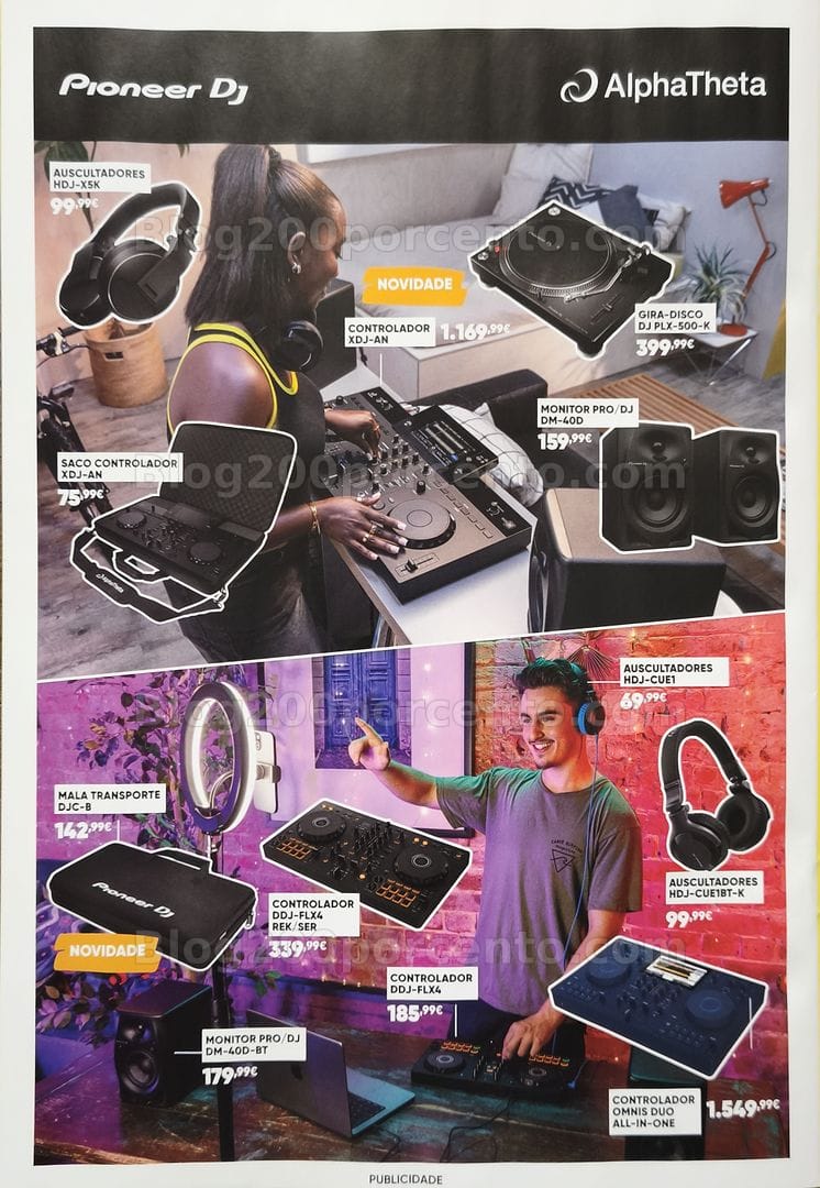 Antevisão Folheto FNAC Especial Instrumentos Musicais Promoções até 31 dezembro