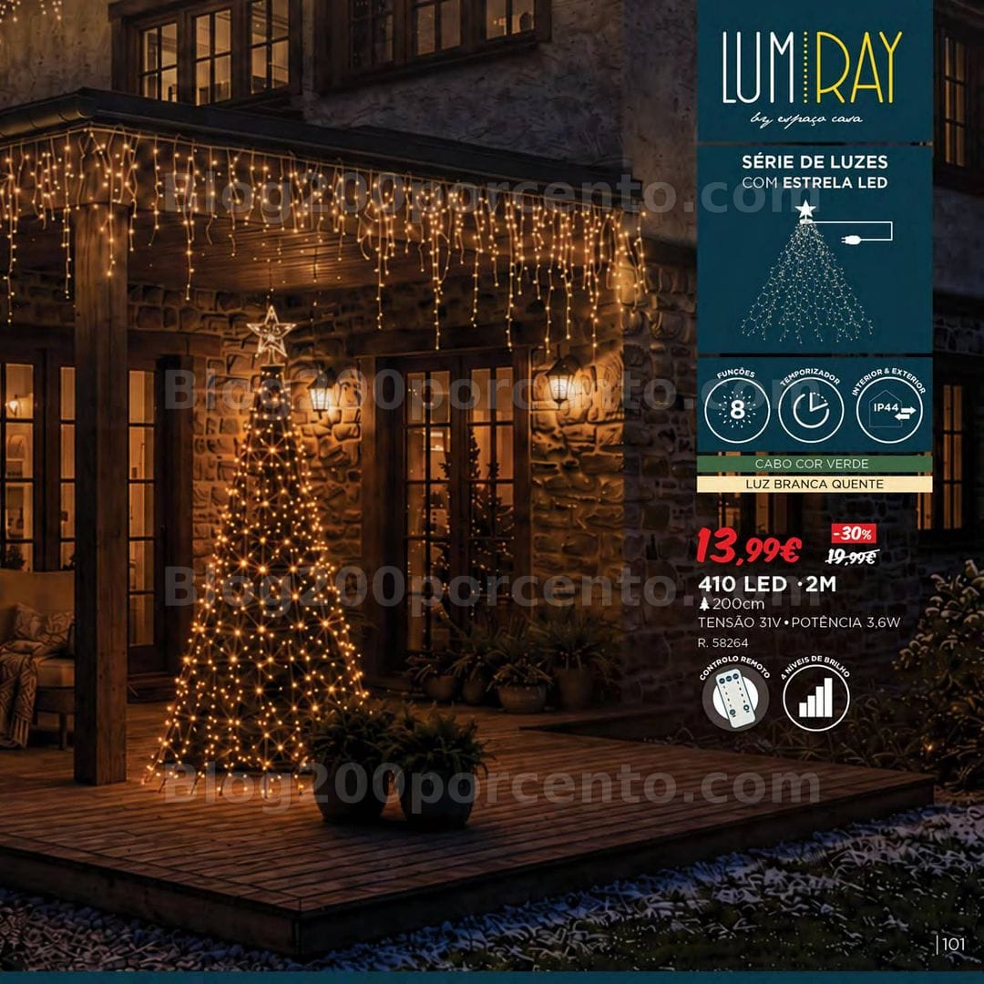Antevisão Folheto ESPAÇO CASA Natal Promoções de 15 outubro a 31 dezembro