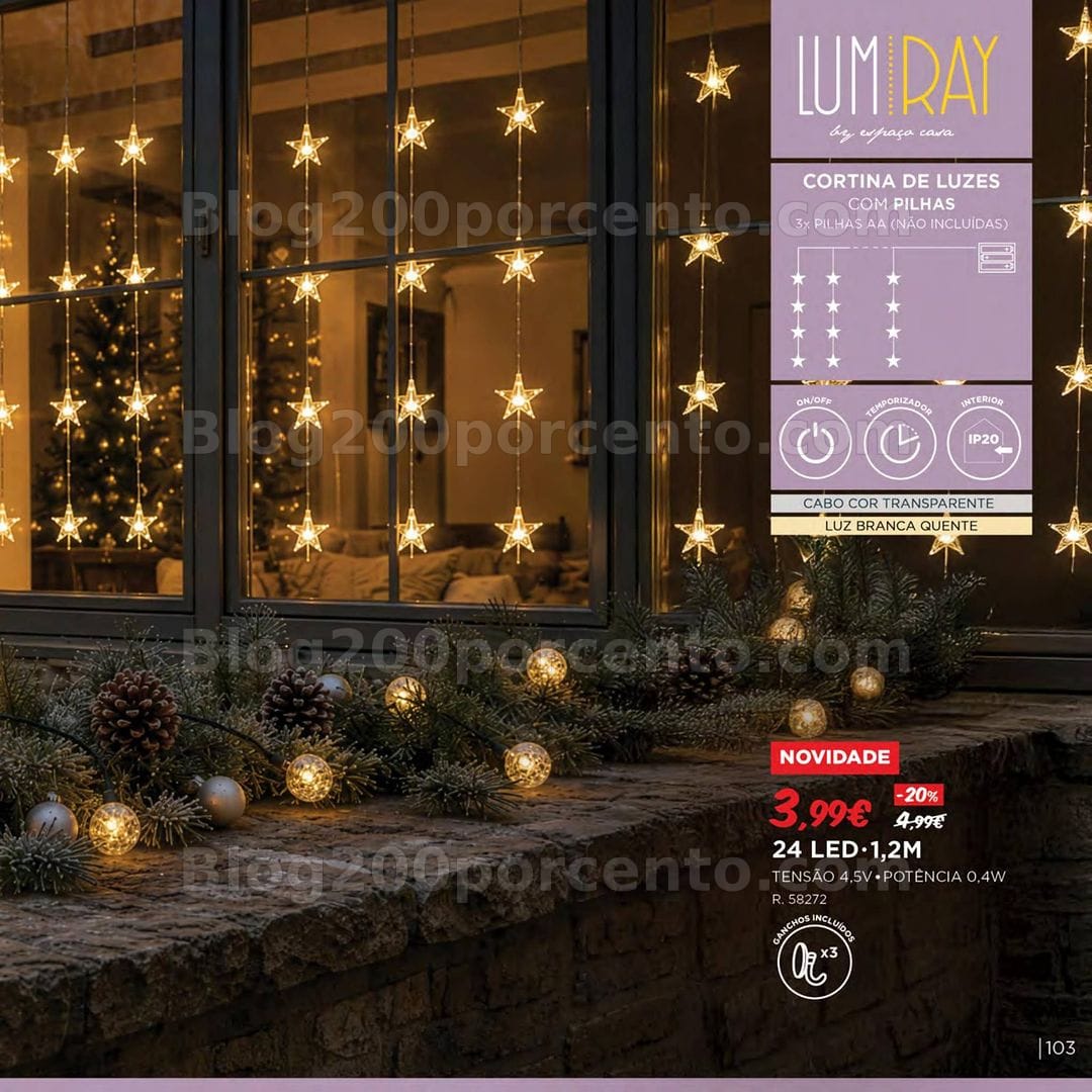 Antevisão Folheto ESPAÇO CASA Natal Promoções de 15 outubro a 31 dezembro