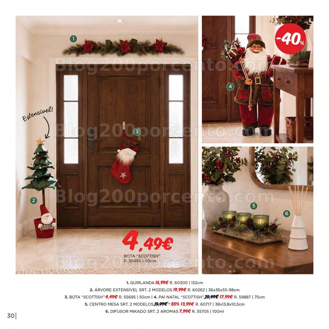 Antevisão Folheto ESPAÇO CASA Natal Promoções de 15 outubro a 31 dezembro