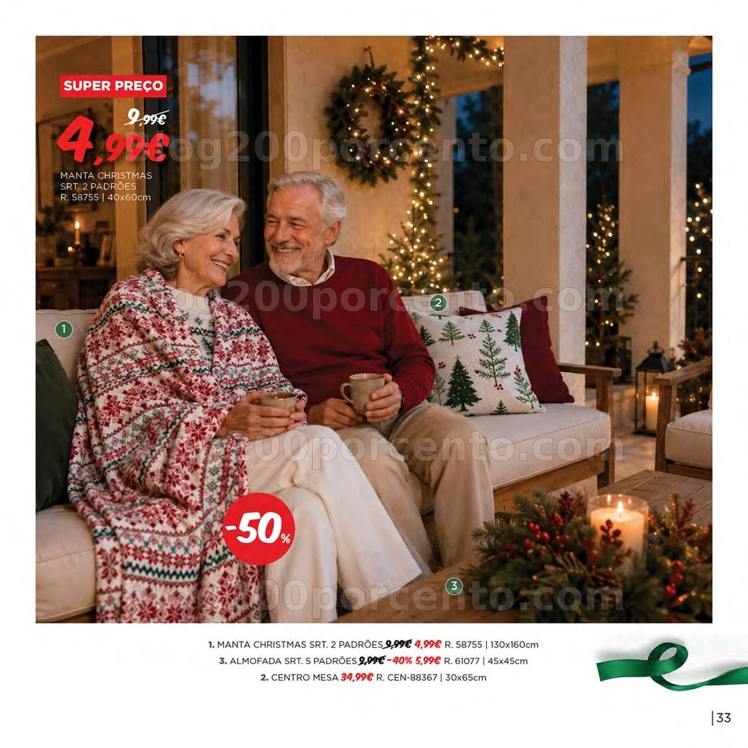 Antevisão Folheto ESPAÇO CASA Natal Promoções de 15 outubro a 31 dezembro